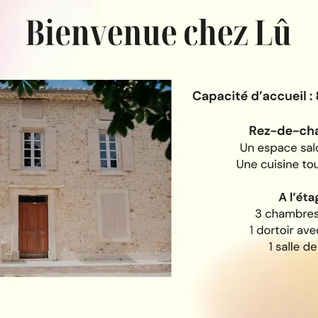 L'instant Present Chez Lu Holiday home *